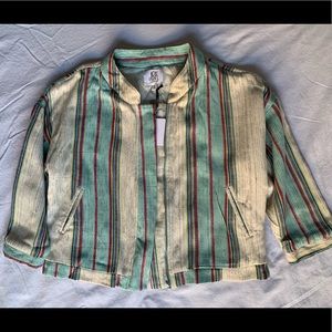 dRA Anthropologie crop jacket